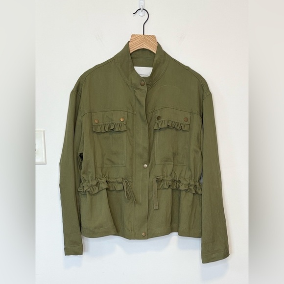 Anthropologie Oversized Utility Jacket , sz : XS - Picture 6 of 14